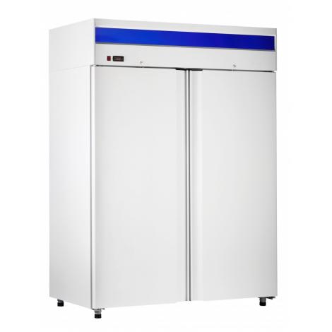 Шкаф холодильный Abat ШХ-1,0 краш. (1485х690х2050) t -5...+5°С, верх.агрегат, ТЭН оттайки, мех.замок, ванна выпарив