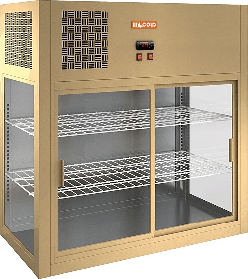Витрина холодильная HICOLD VRH 990 Beige