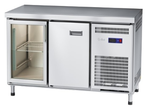 Стол холодильный Abat СХС-60-01 (дверь, дверь-стекло, без борта)