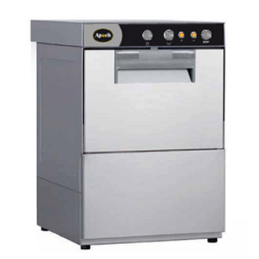 Посудомоечная машина с фронтальной загрузкой Apach AF500 (918209) + набор для подкл. помпы слива