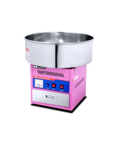Аппарат для приготовления сахарной ваты ECOLUN ( диам.520 мм), розовый
