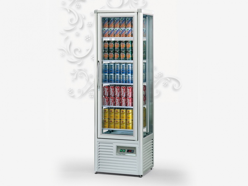 Шкаф холодильный со стеклом Tecfrigo PANORAMA 280G.