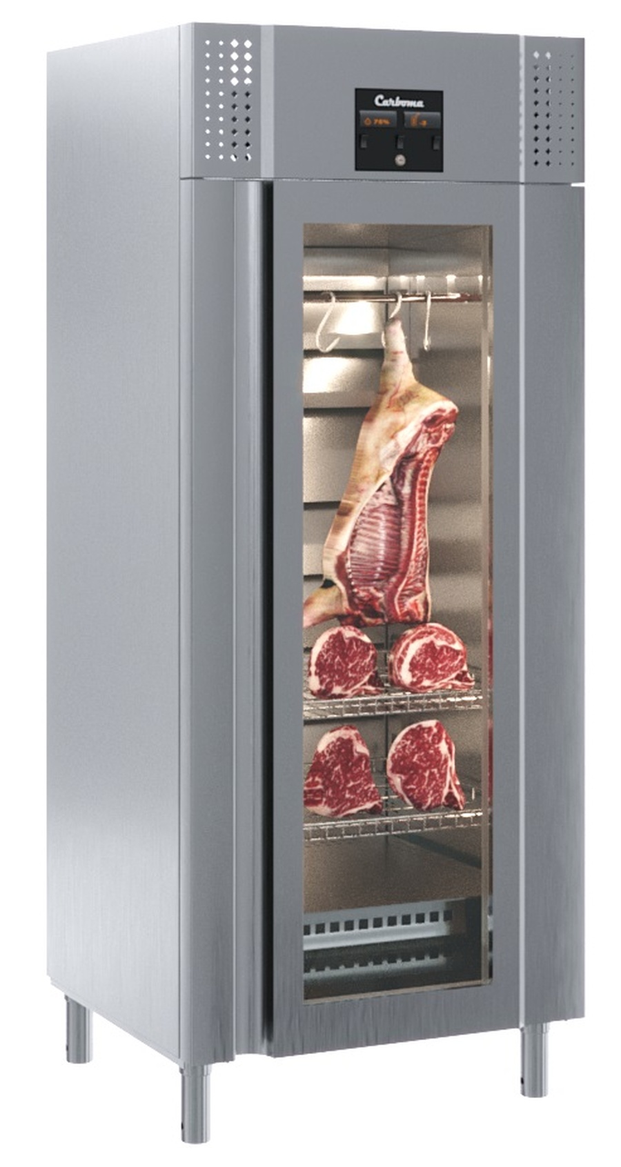 Шкаф холодильный со средним уровнем контроля влажности Carboma M700GN-1-G-MHC