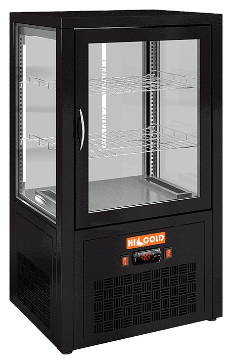 Витрина холодильная HICOLD VRC 70 Black