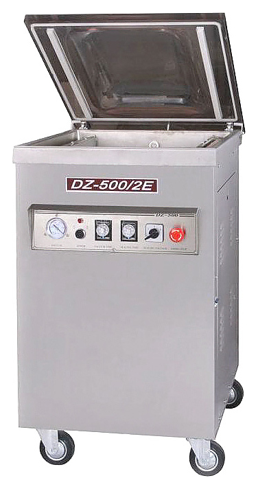 Упаковщик вакуумный Hualian DZQ-500/2E 220В с опцией газонаполнения (нерж. сталь)