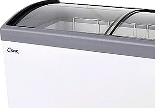 Ларь морозильный Снеж МЛГ-400 серый