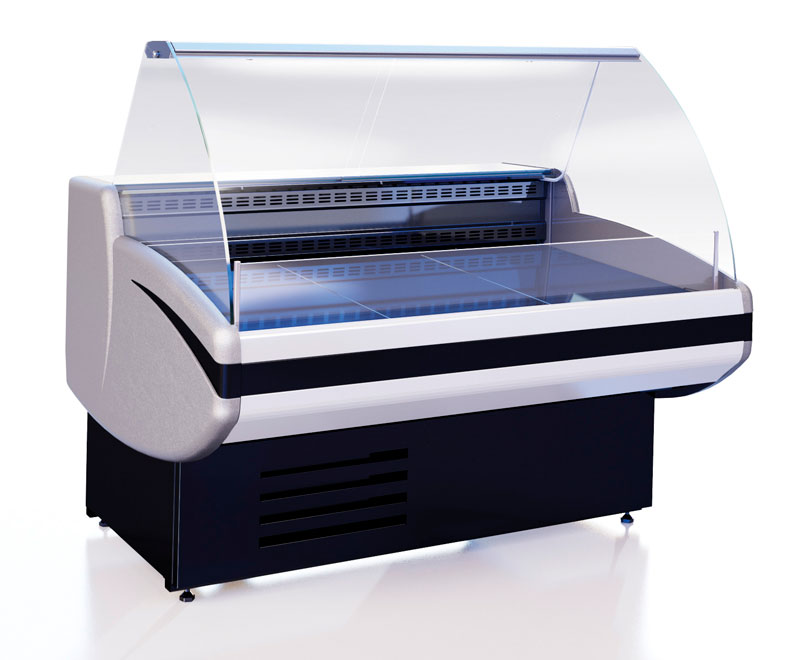 Витрина холодильная CRYSPI Gamma-2 SN 1500 LED (без боковин)