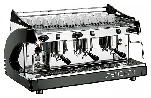 Кофемашина Royal Synchro 3GR Semiautomatic Boiler 14LT белая