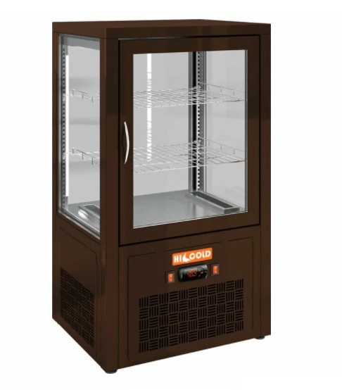 Витрина холодильная HICOLD VRC T 70 Brown