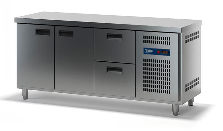 Стол холодильный ТММ СХСБ-1/2Д-2Я (1835x700x870)