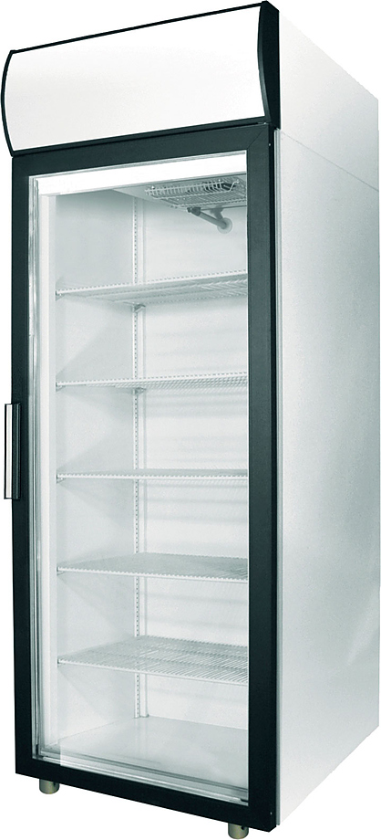 Шкаф холодильный POLAIR DP107-S + механический замок (R290)