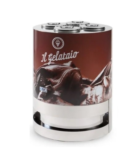 Витрина для мороженого ISA Il Gelataio 4(+4) T2