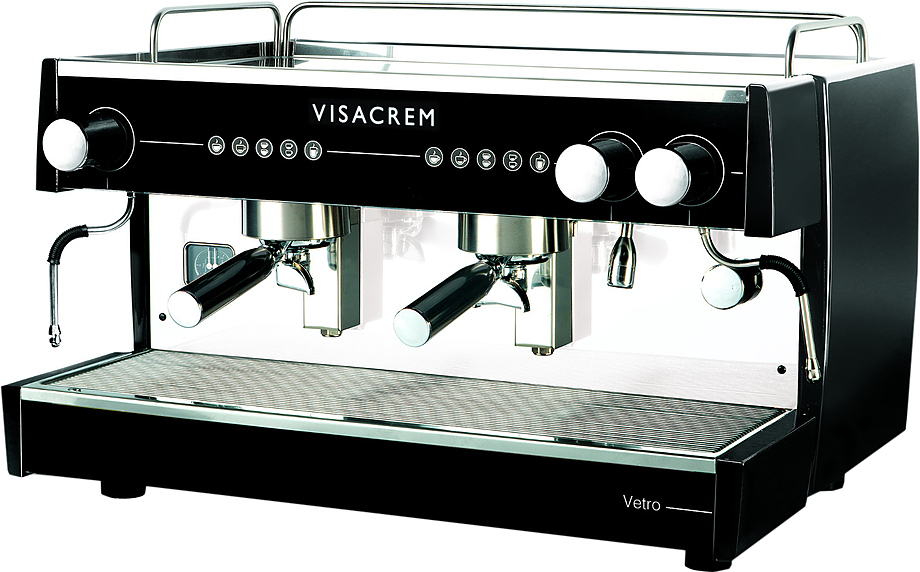 Кофемашина Quality Espresso Visacrem Vetro 2GR высокая группа