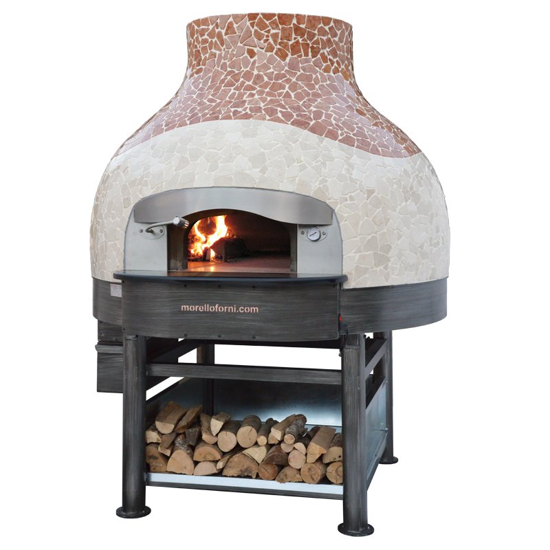 Печь для пиццы Morello Forni  LP100 Volcano Mosaico