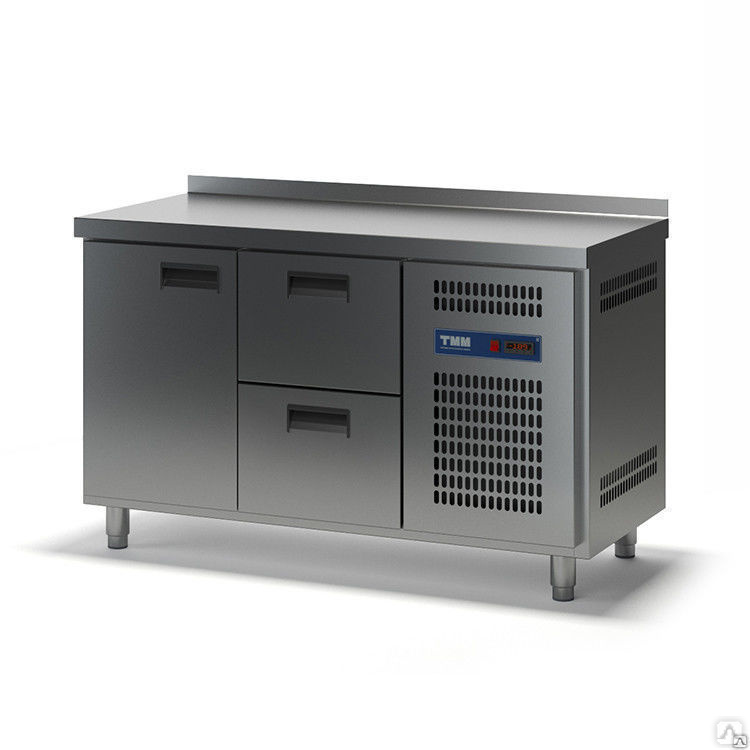 Стол холодильный ТММ СХСБ-2/1Д-2Я (1390x600x870)