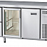 Стол морозильный Abat СХН-60-02 (1 дверь, 1 дверь-стекло, 2 ящика, без борта)