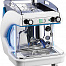 Кофемашина Royal Synchro T2 1GR Semiautomatic Boiler 4LT Vibration pump бело-голубая