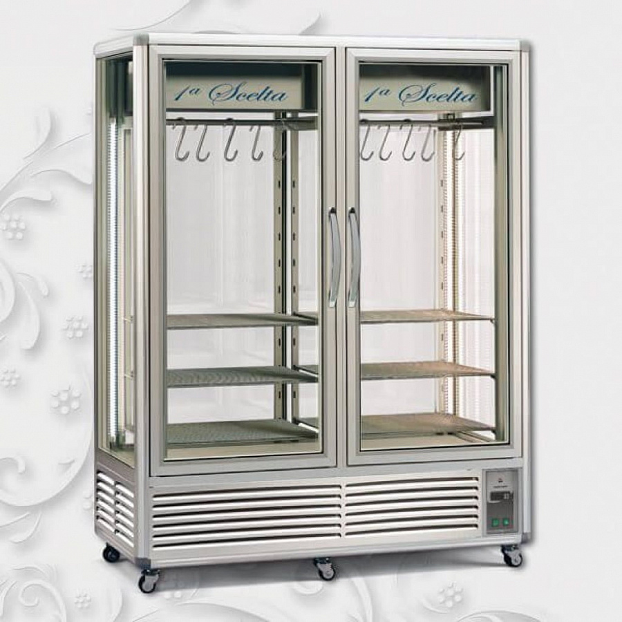 Шкаф холодильный со стеклом Tecfrigo MEAT 1150 
