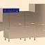 Посудомоечная машина конвейерного типа, с ситемой рекурперации OZTI OBF 4500M, слева направо
