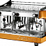 Кофемашина Royal Synchro 4GR Lever Dispensing Boiler 27LT оранжевая